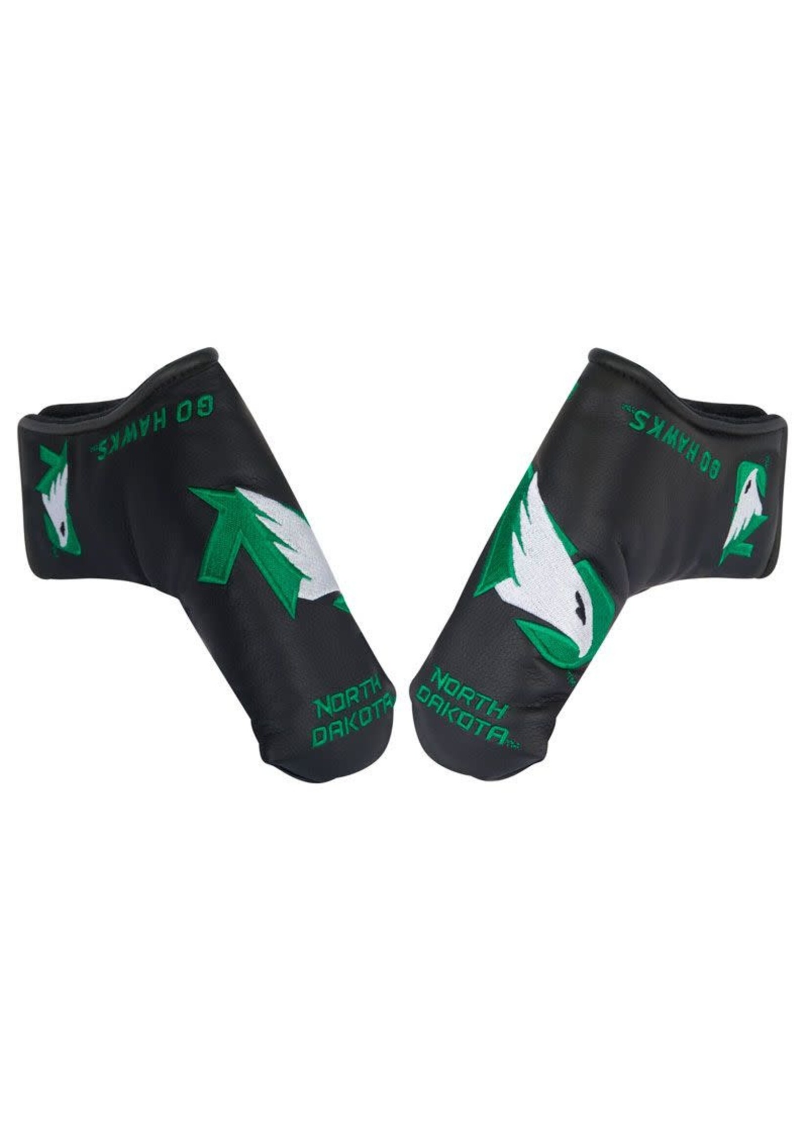 Wincraft North Dakota Fighting Hawks - Black Blade Putter Cover