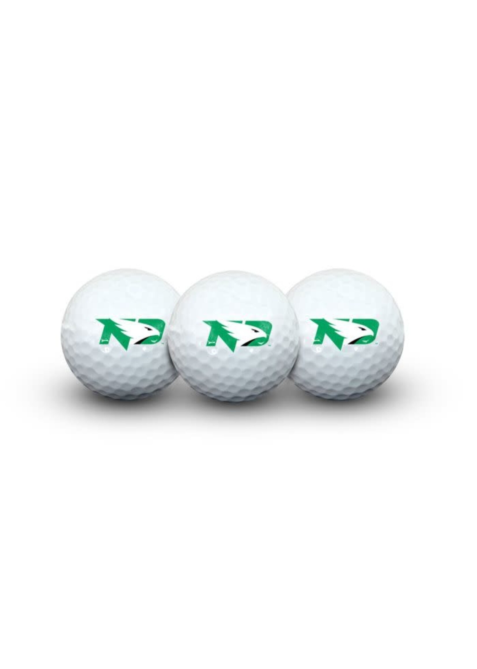 Wincraft North Dakota Fighting Hawks - 3pk Golf Balls