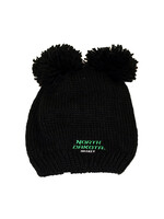 LogoFit ND Hockey Leia Double Pom Knit Black