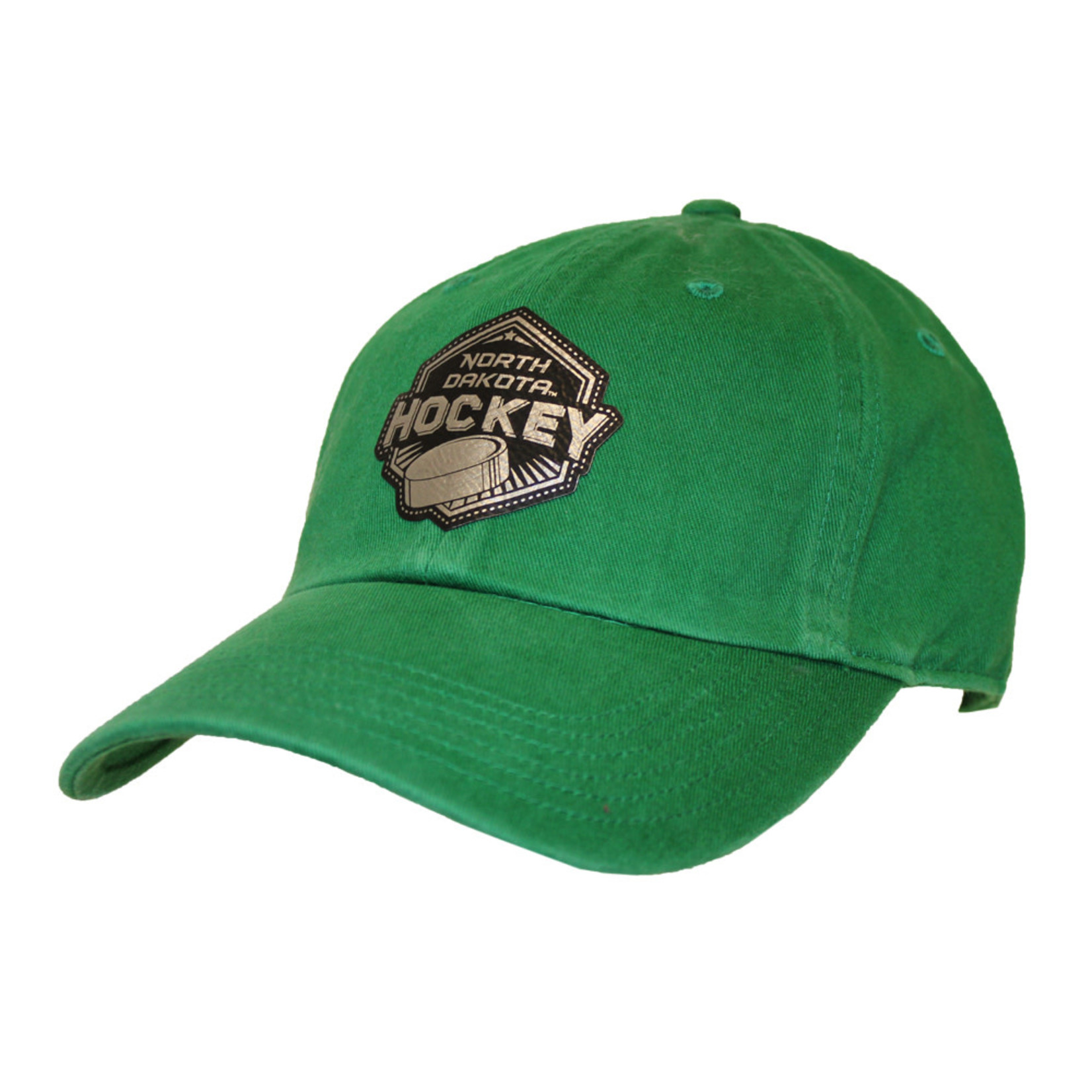 ND Hockey Mitts Leather Patch Kelly Slouch Cap - Sioux Shop at Ralph ...