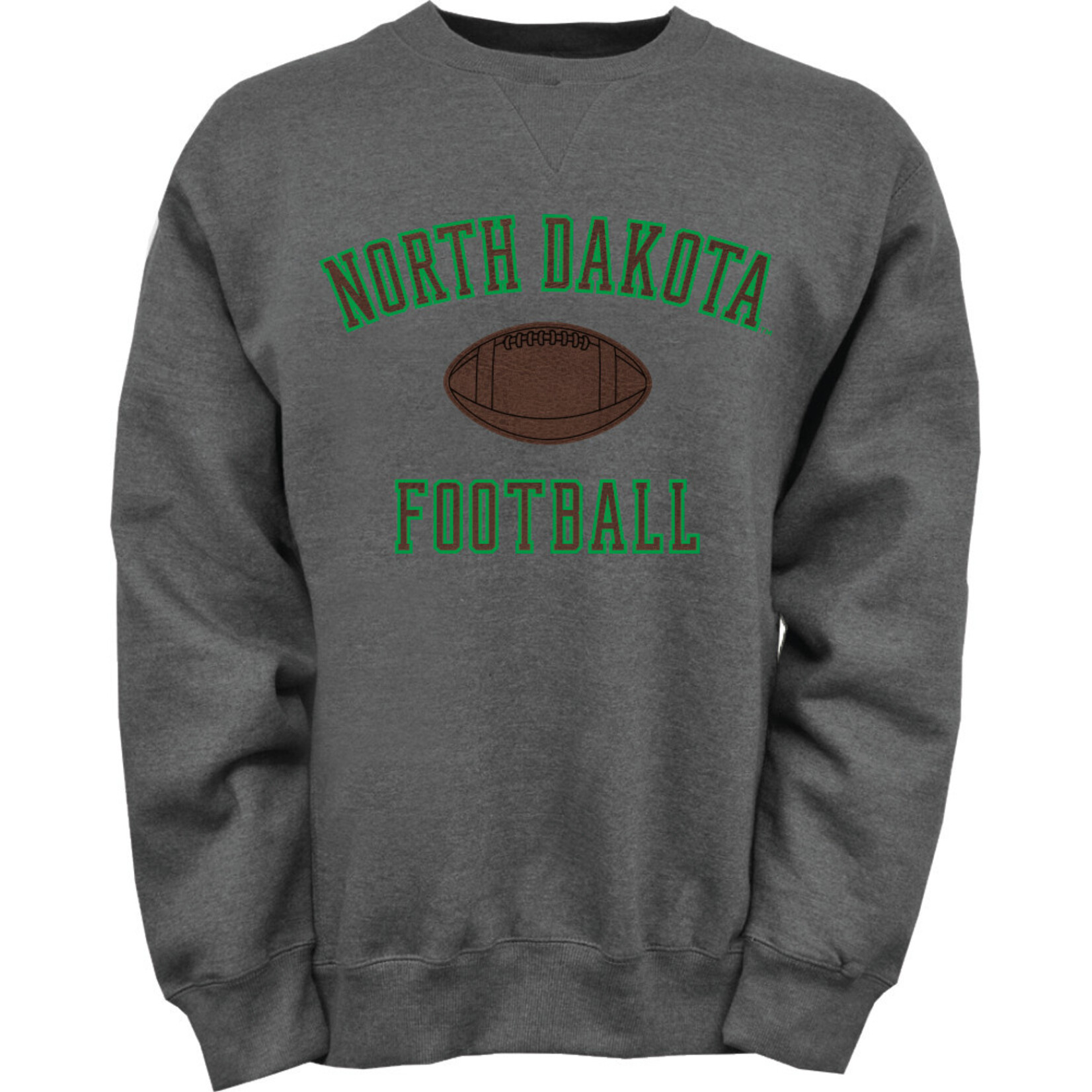 Artisans University of North Dakota Football Leathers Crewneck