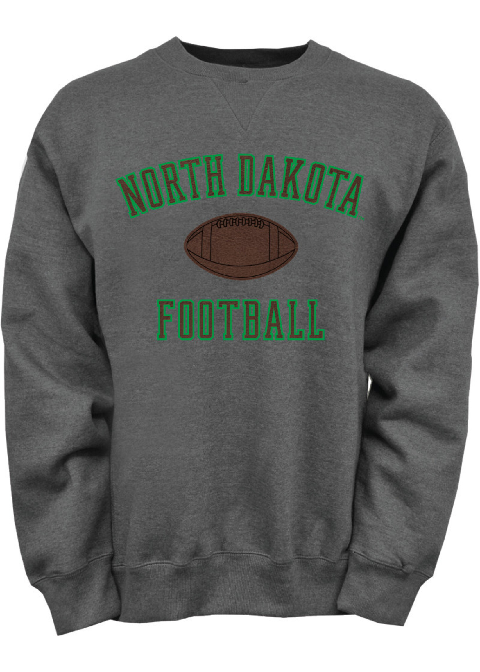 Artisans University of North Dakota Football Leathers Crewneck