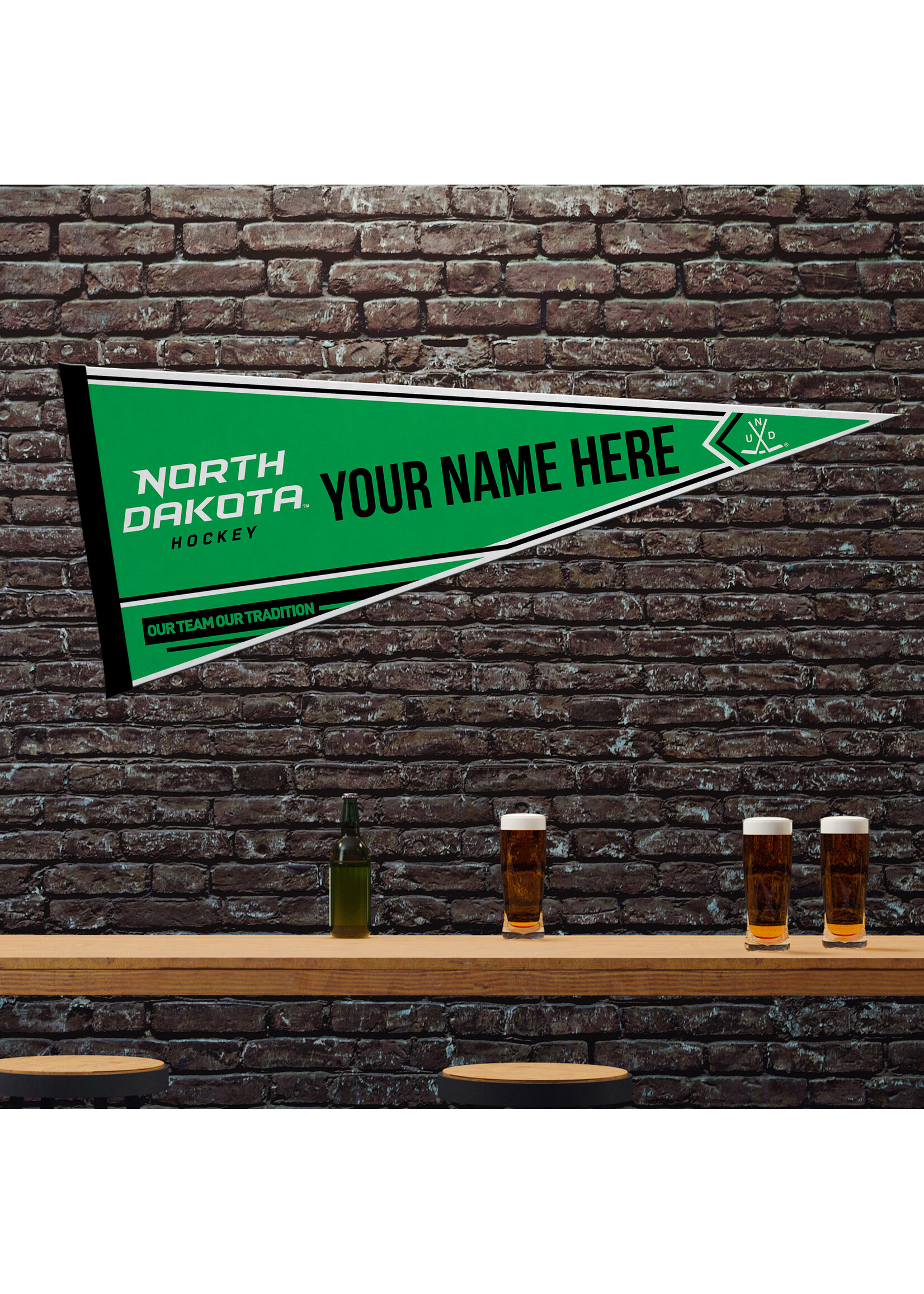 Rico Industries Personalized 12"x 30" Soft Pennant