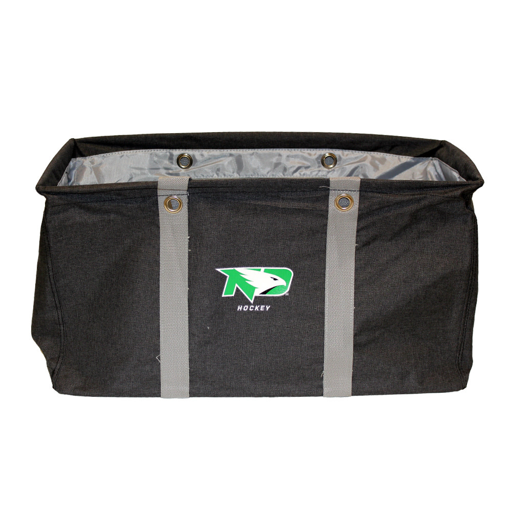 Logo Brands North Dakota Hockey Clear Tote Bag