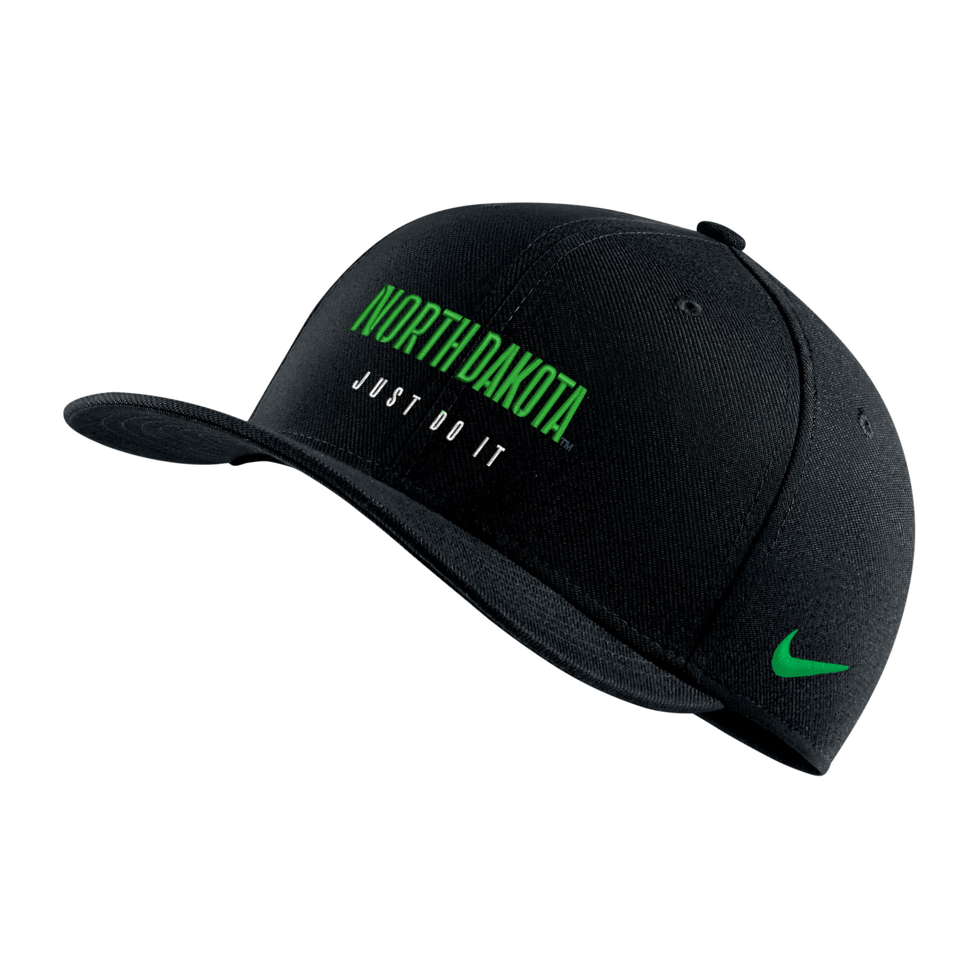Nike North Dakota Just Do It Swoosh Flex Hat