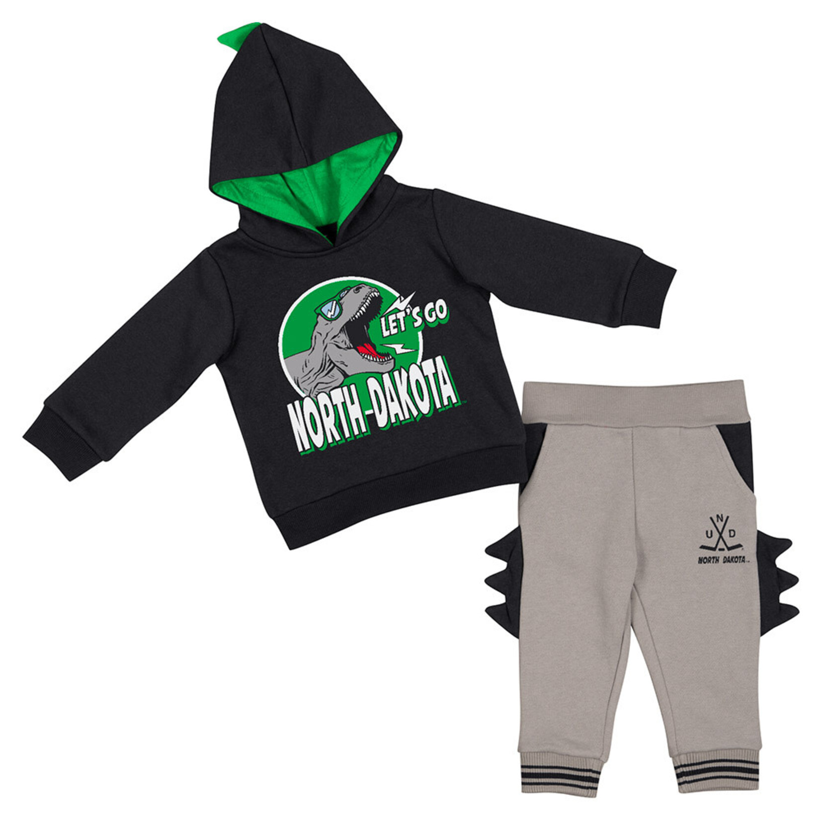 Colosseum Athletics Infant UND Dino Set