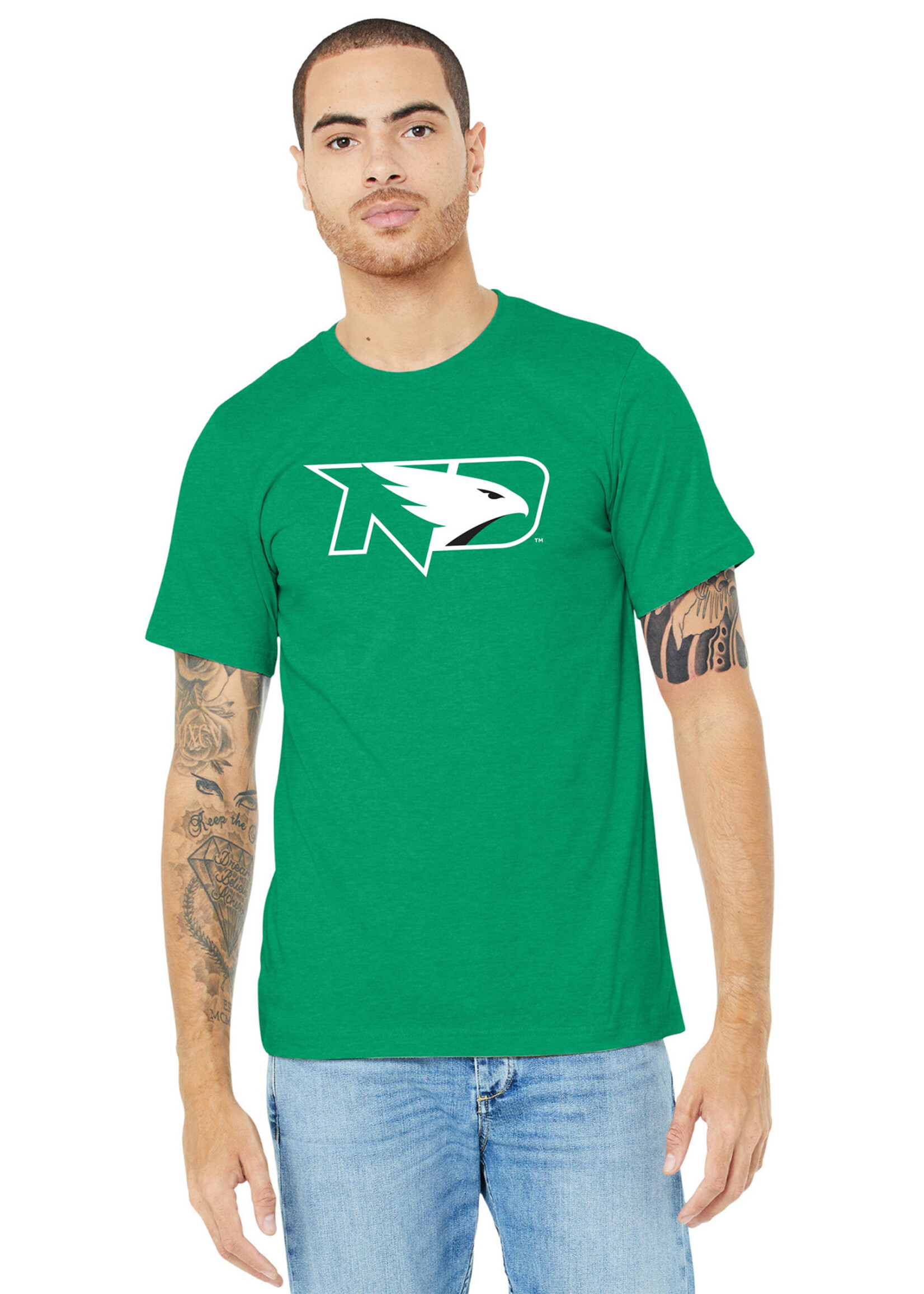 AHUNDYP UND Fighting Hawks Primary Logo Tee