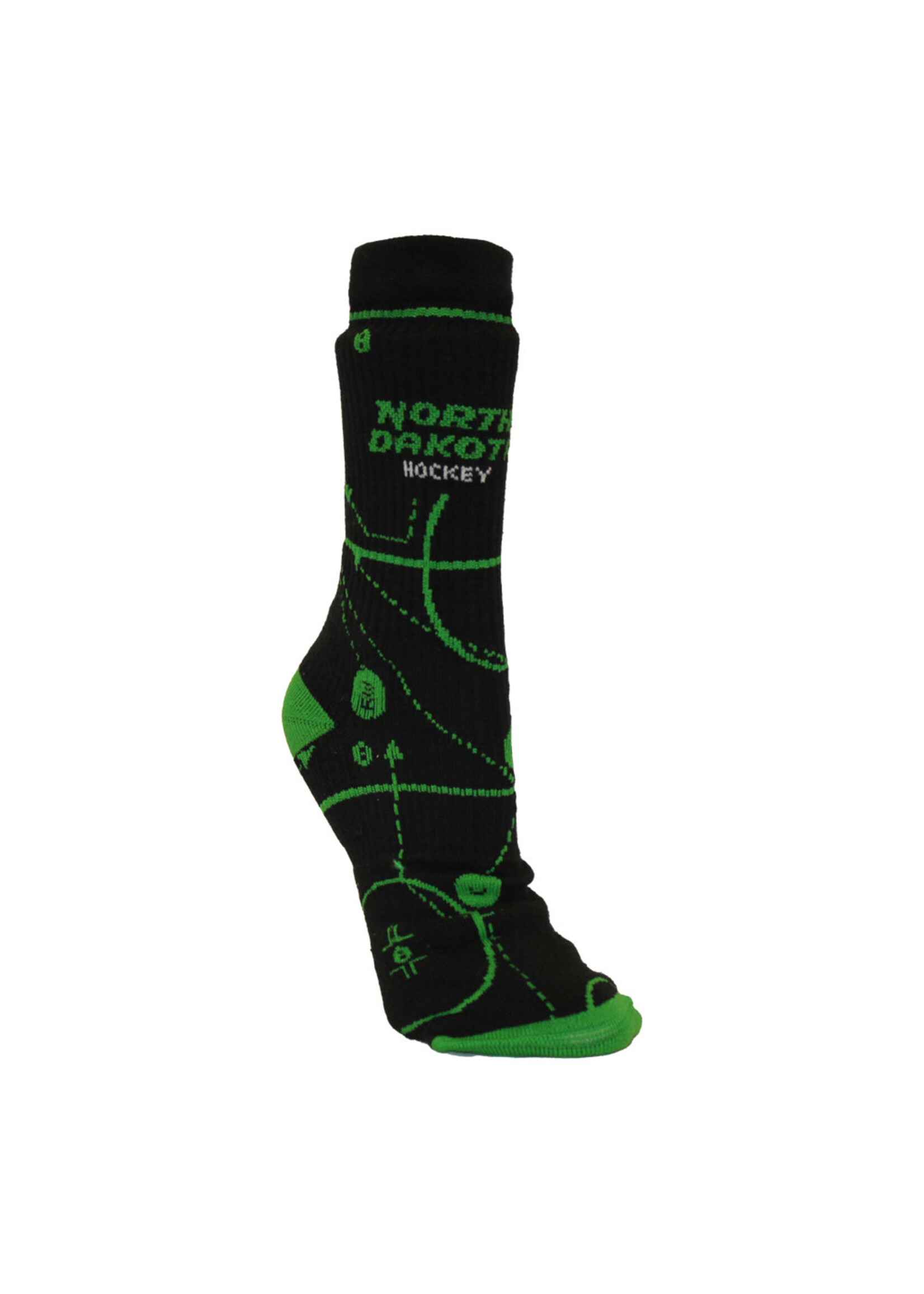 Bardown Hockey UND Hockey Play by Play Sock