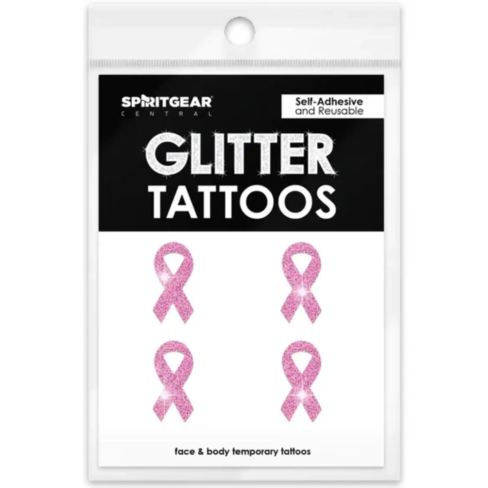 Spirit Gear Glitter Tattoo 4-Pack
