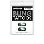 Bling Tattoo's Eye Black Fighting Hawks