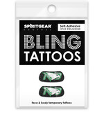 Bling Tattoo's Eye Black Fighting Hawks