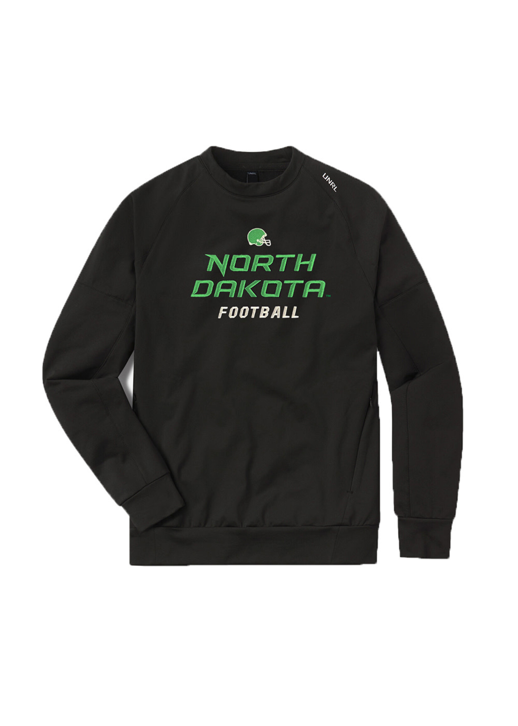 UNRL UNRL Stacked Football Crossover Crew