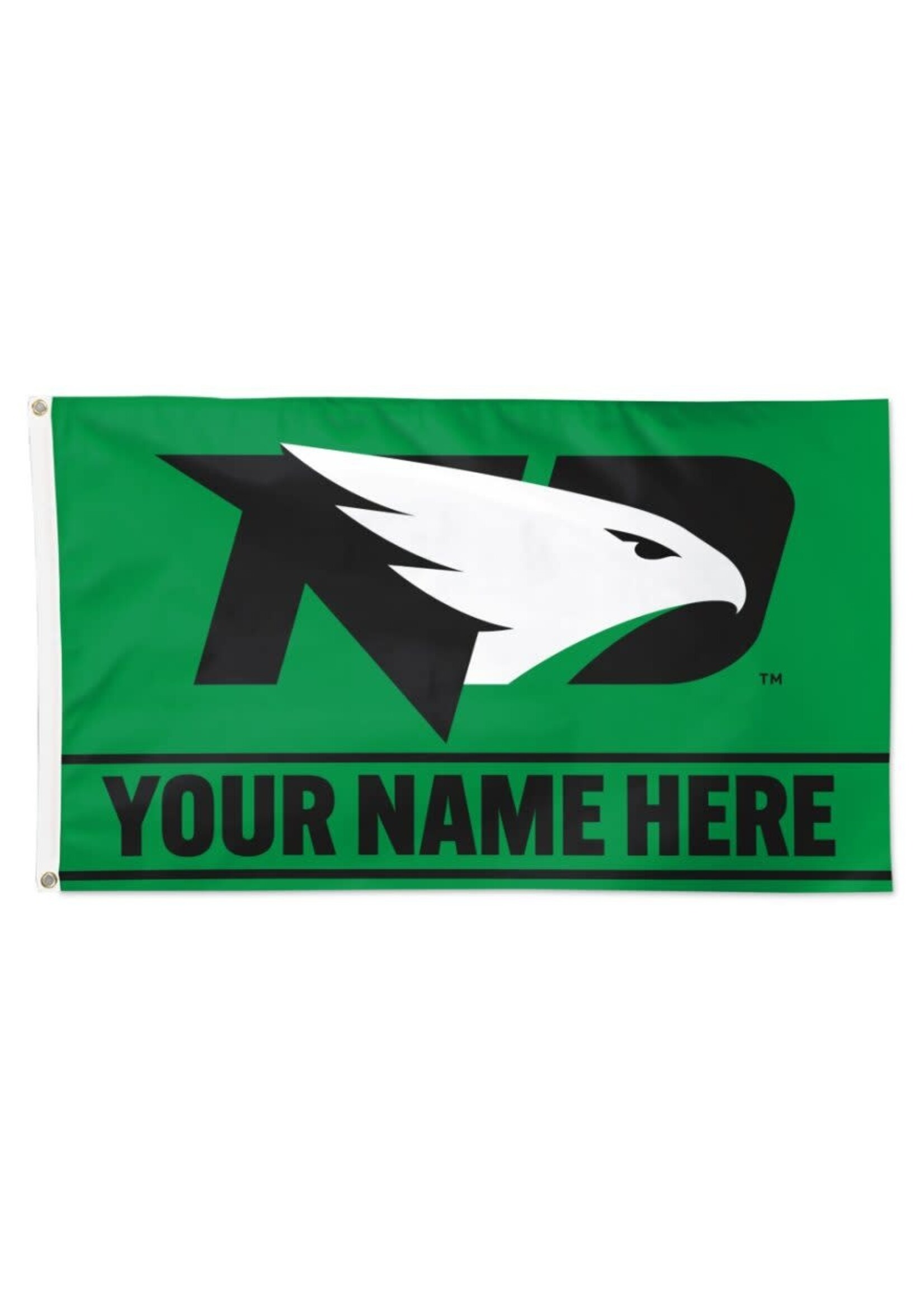 Wincraft Personalized Fighting Hawks Your Name Flag