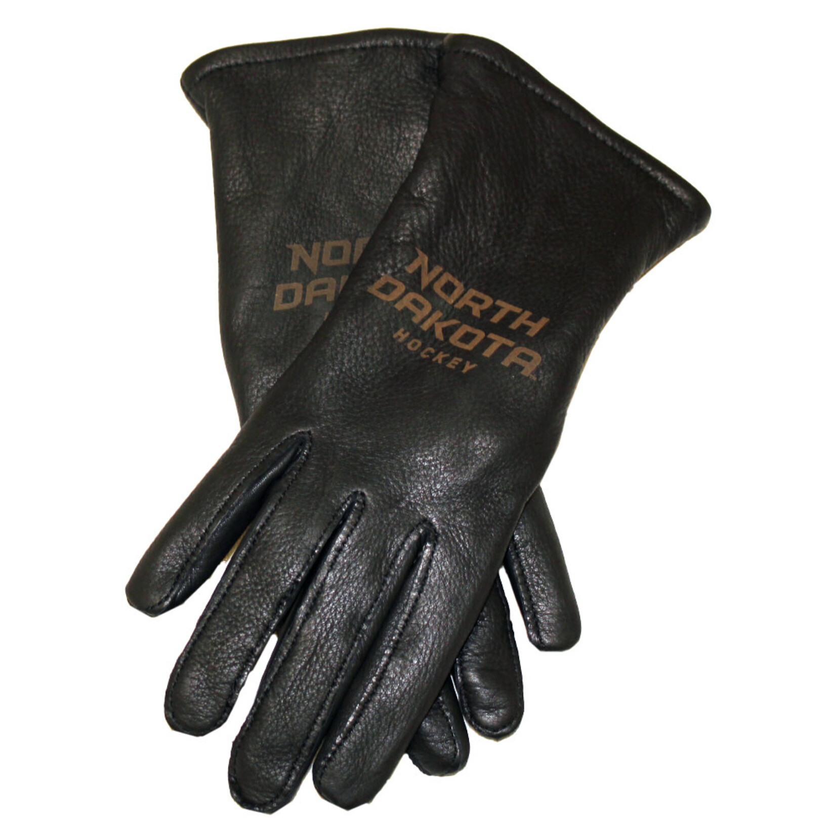 Women's Deerskin Dress Glove North Dakota Hockey