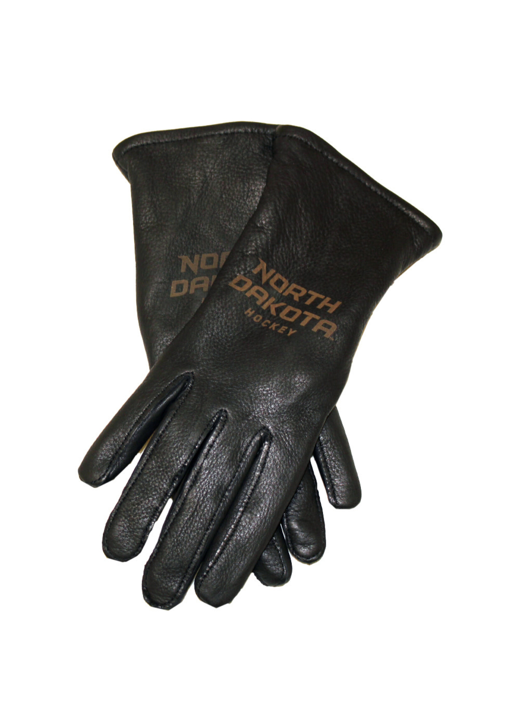 Women's Deerskin Dress Glove North Dakota Hockey