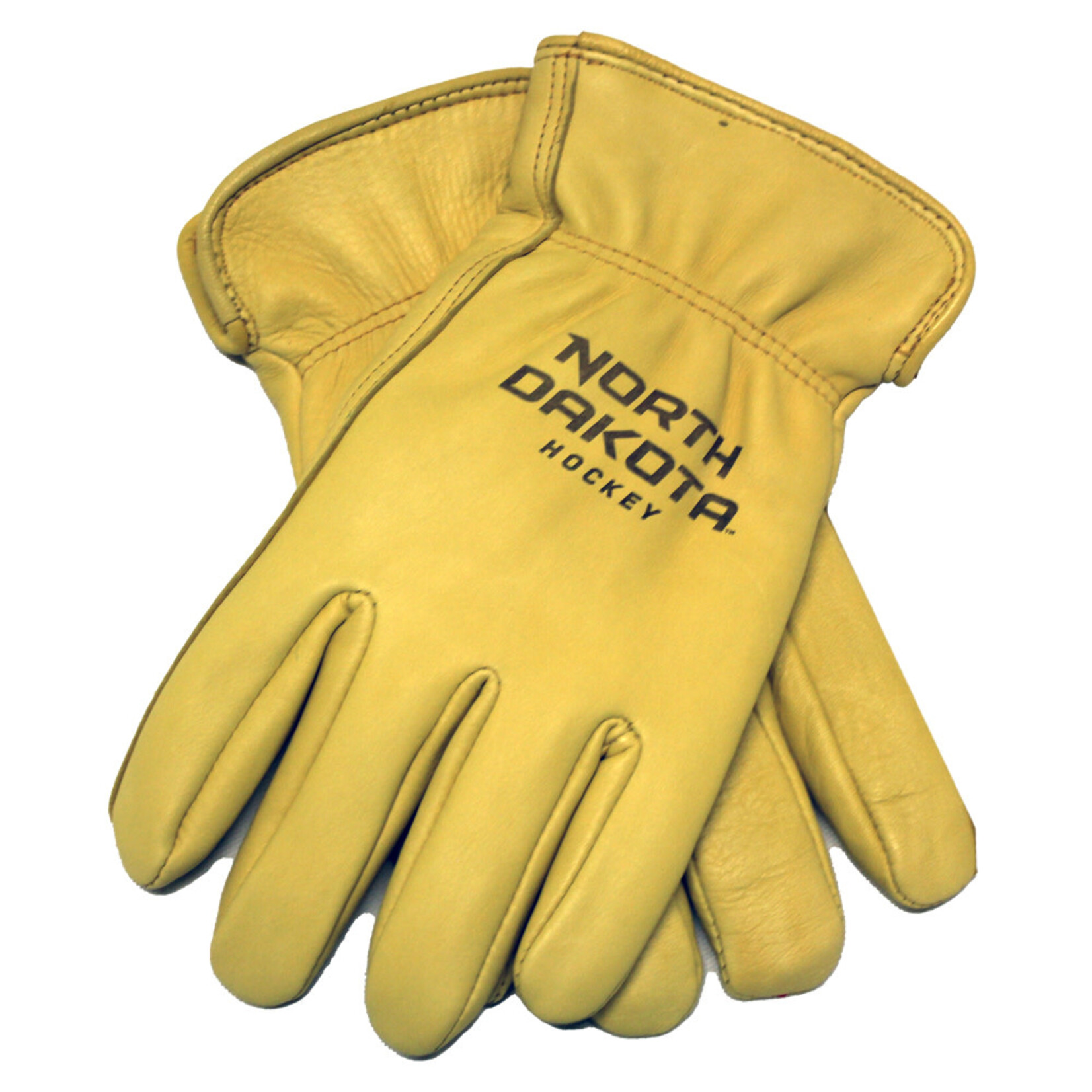 Deerskin Finger Glove North Dakota Hockey