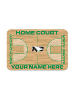 Wincraft Personalized North Dakota Basketball Court 11"x17" Wood Sign