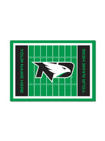 Wincraft Personalized North Dakota Football Field 11"x17" Wood Sign