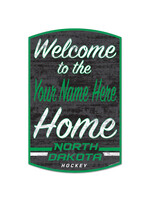 Wincraft Personalized Welcome to the "..." Home Wood Sign