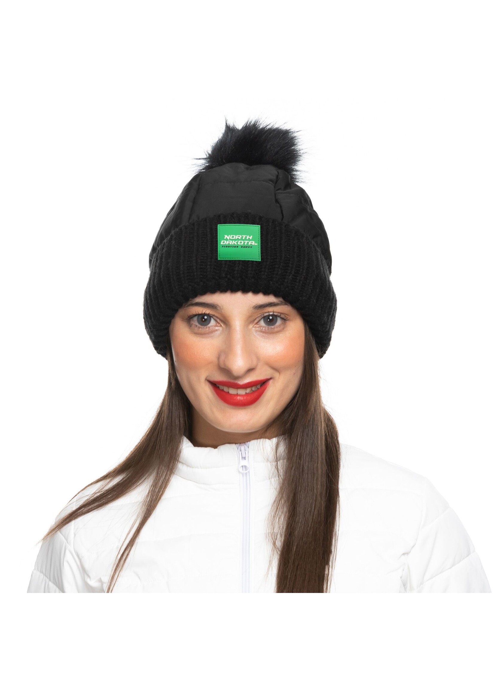 ZooZatZ Z Puffer Pom Knit