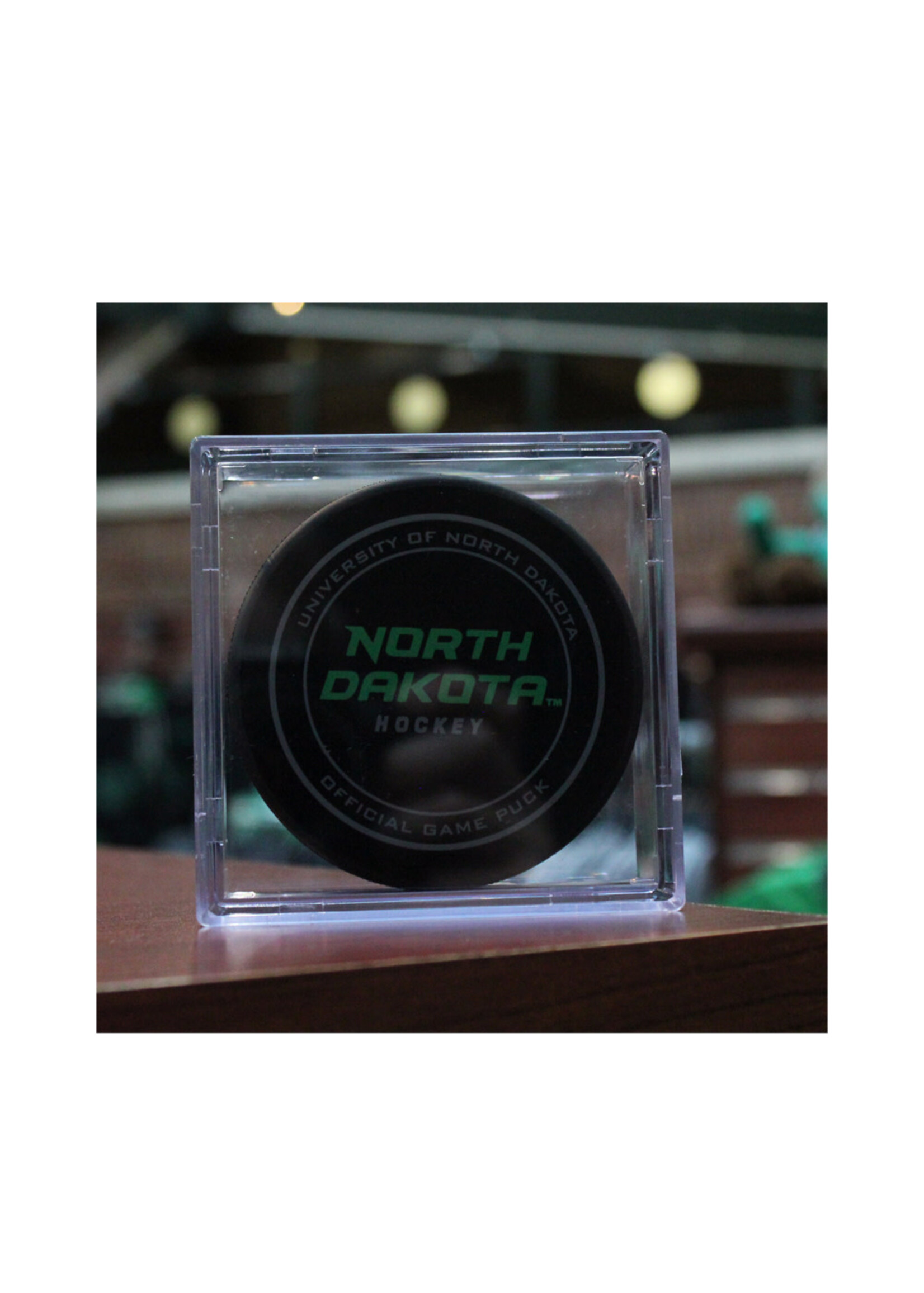 Inglasco Inc Clear Acrylic Puck Display