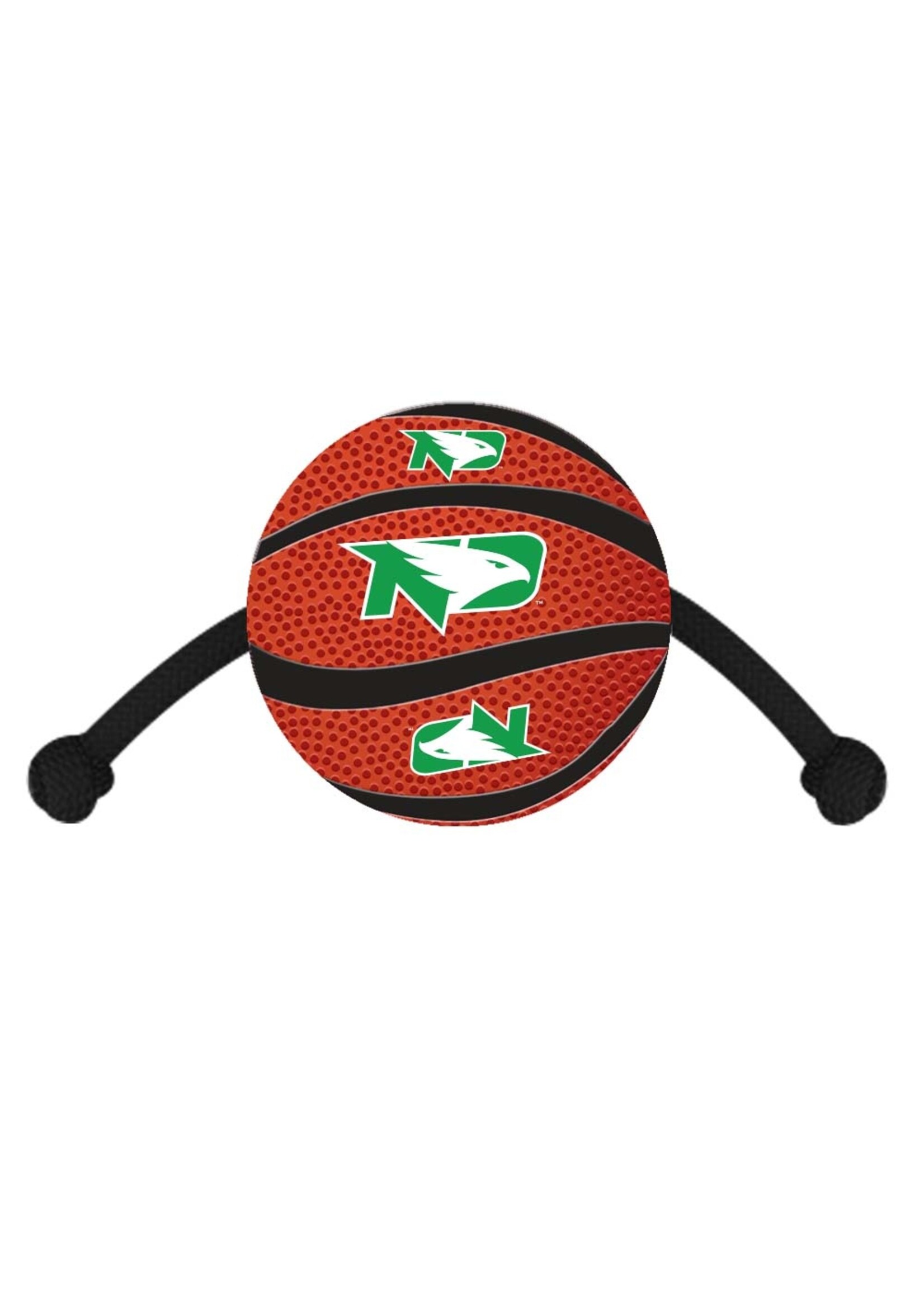 All Star Dogs North Dakota Fighting Hawks Basketball Toss Toy