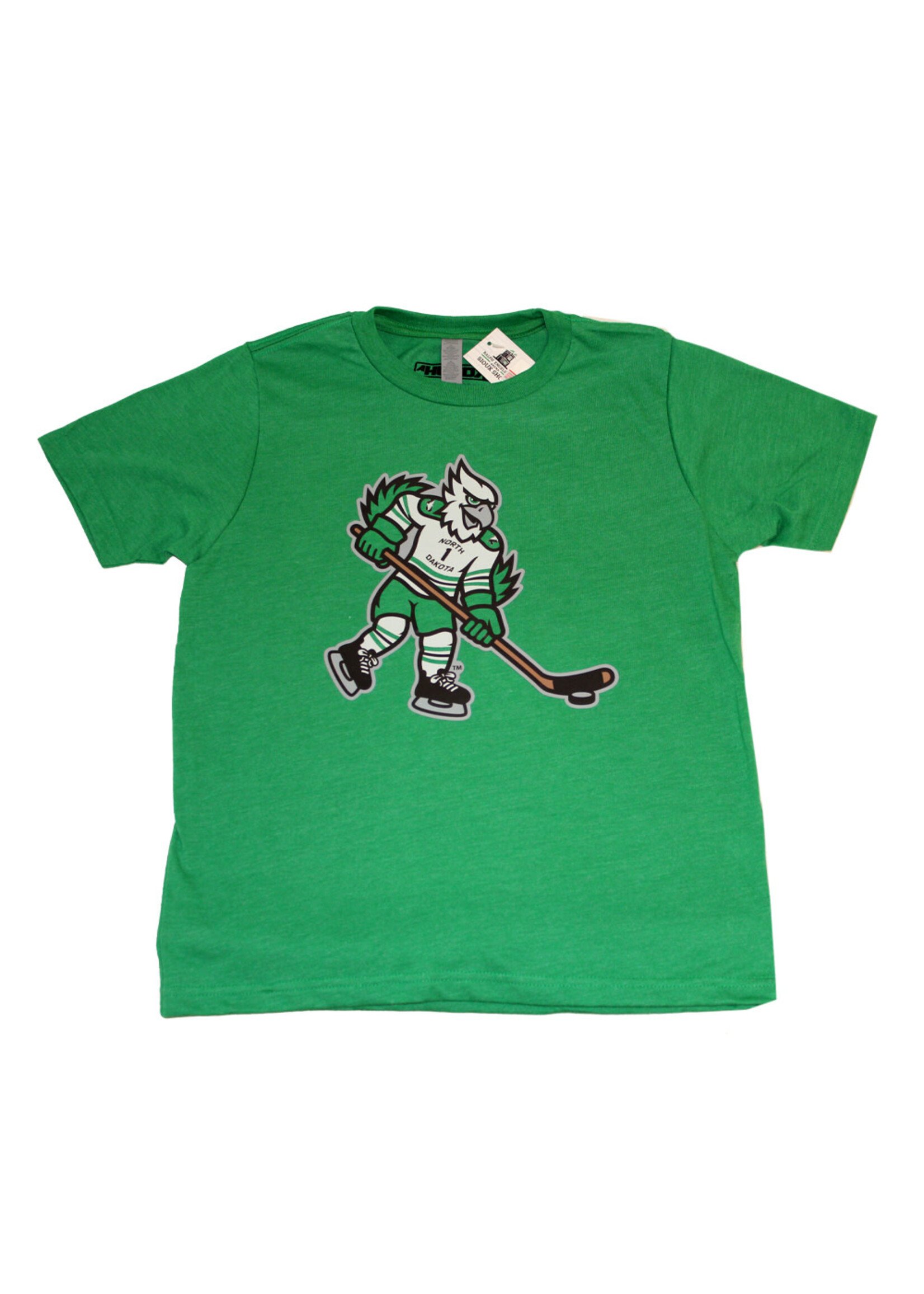 AHUNDYP Youth UND Hockey Mascot Tee