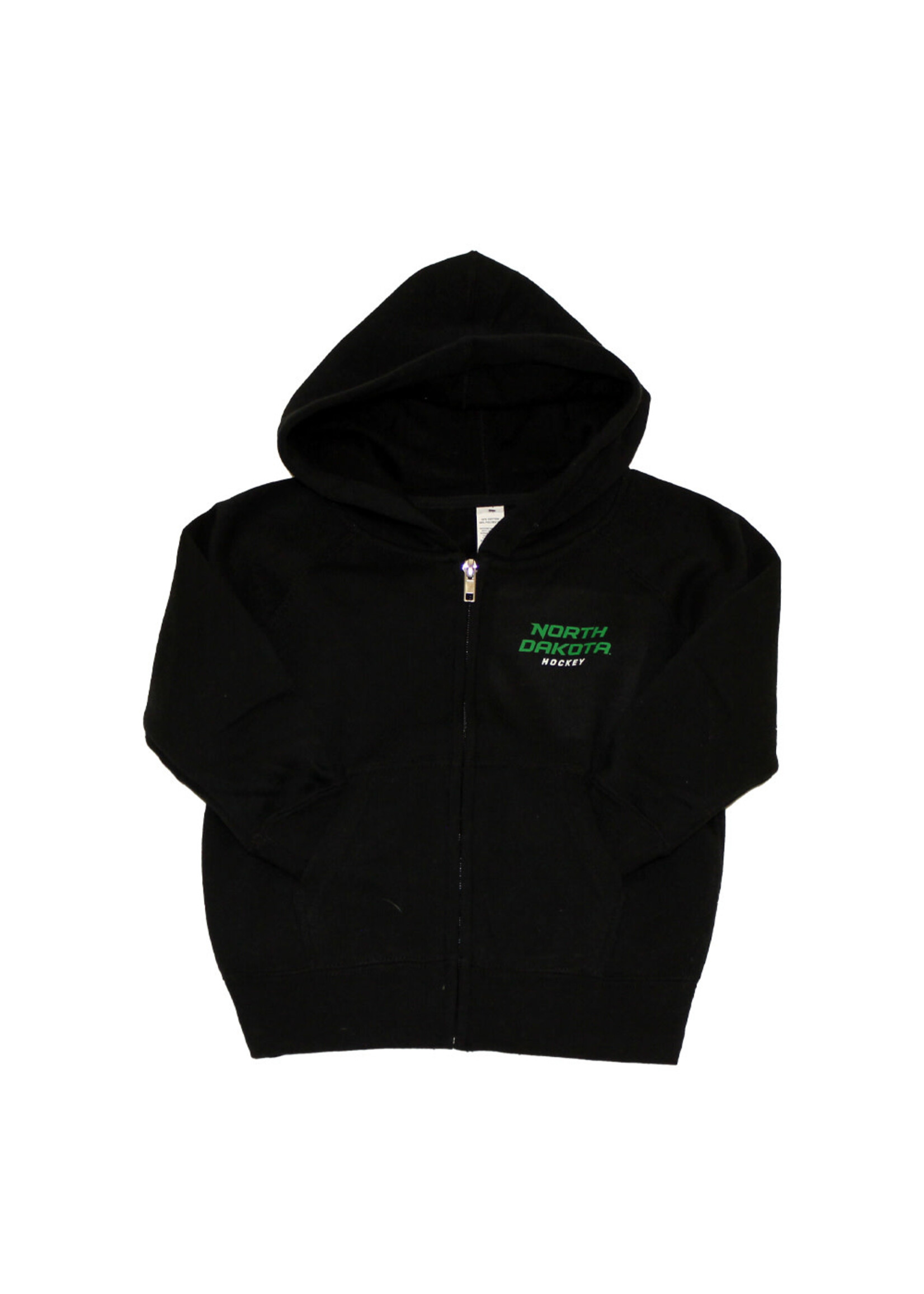 AHUNDYP ND Hockey Toddler Zip-Up Sweatshirt