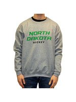 AHUNDYP Adult UND Hockey Text Crewneck