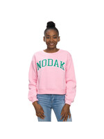 ZooZatZ NODAK Hockey Crop Fleece Crew