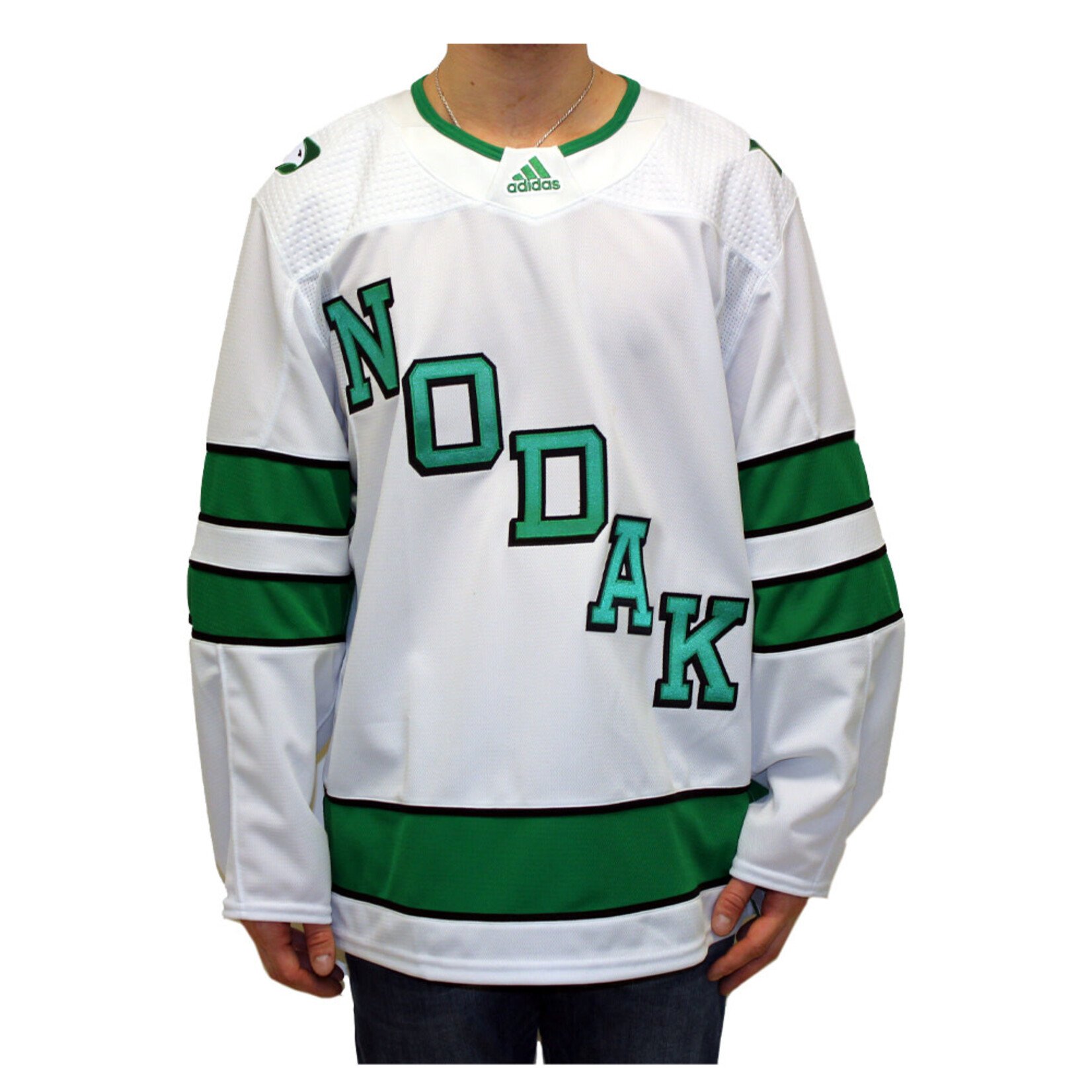 Adidas Adidas Authentic Home White NODAK Jersey