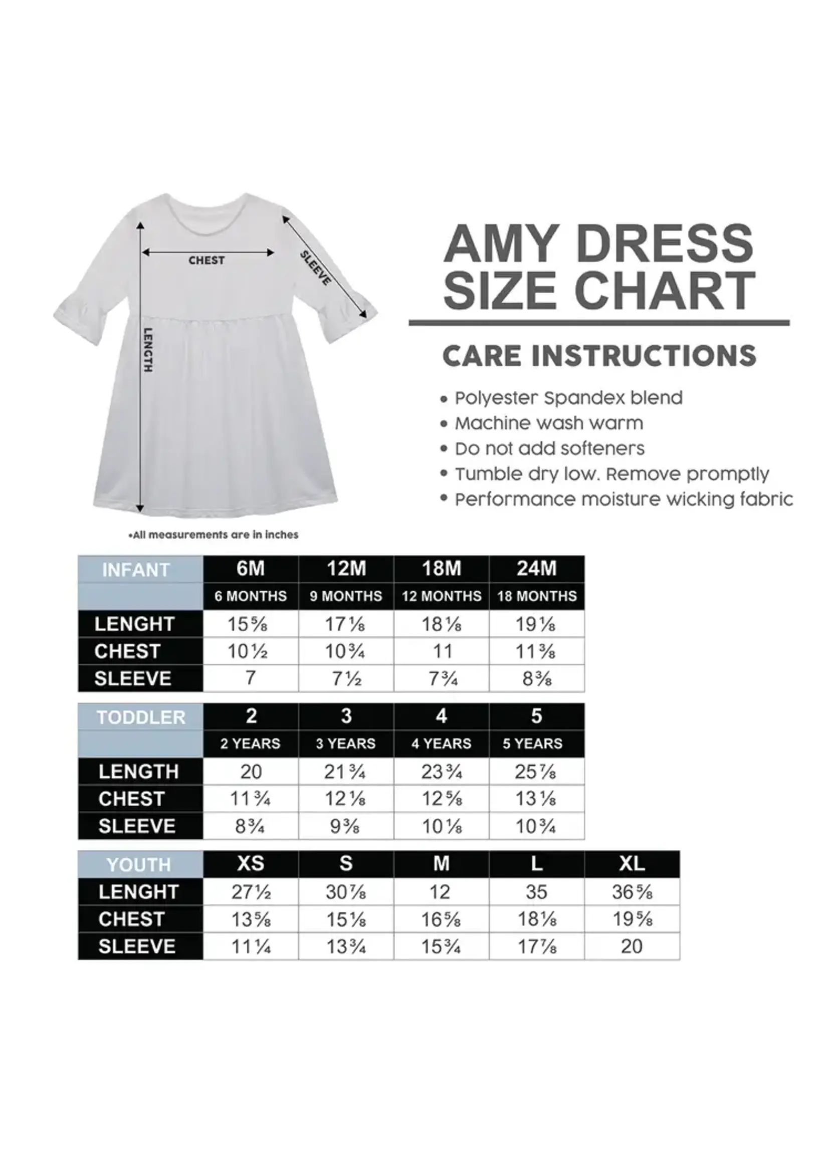 Sandie UND Ruffle Dress