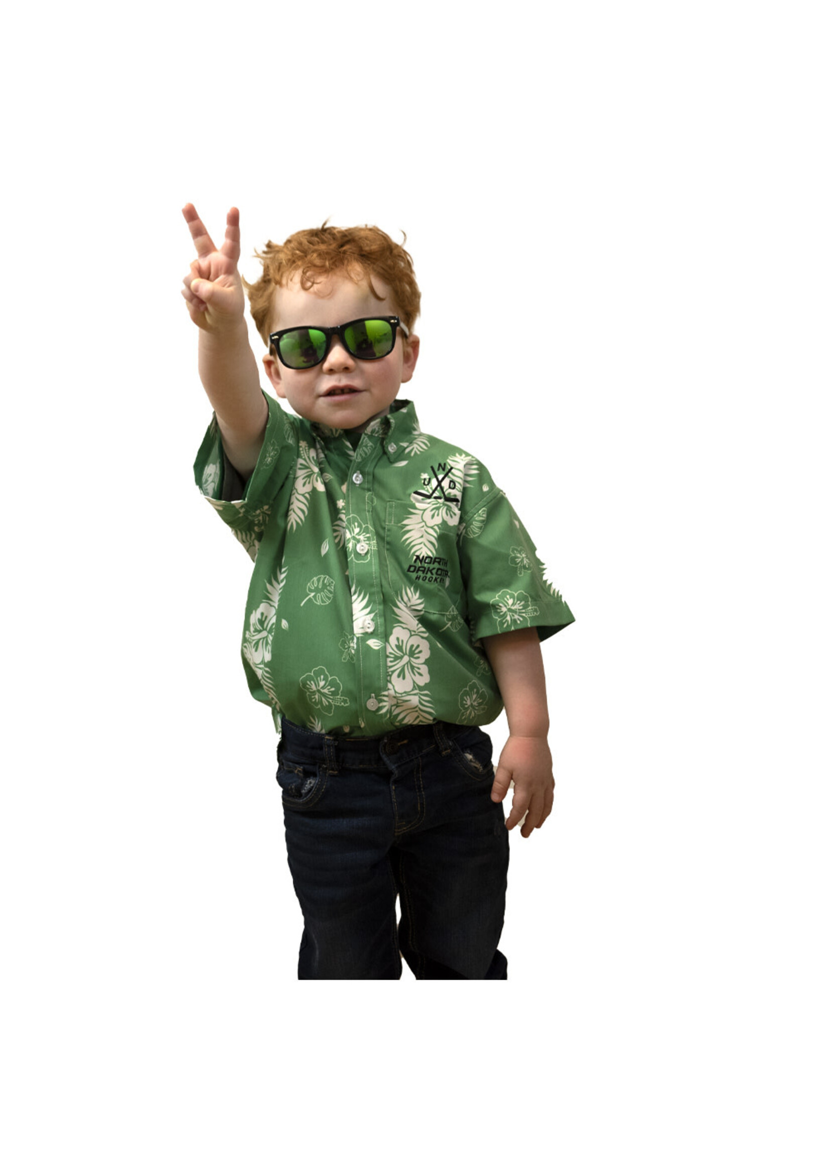 Kids Hawaiian Print Shirt