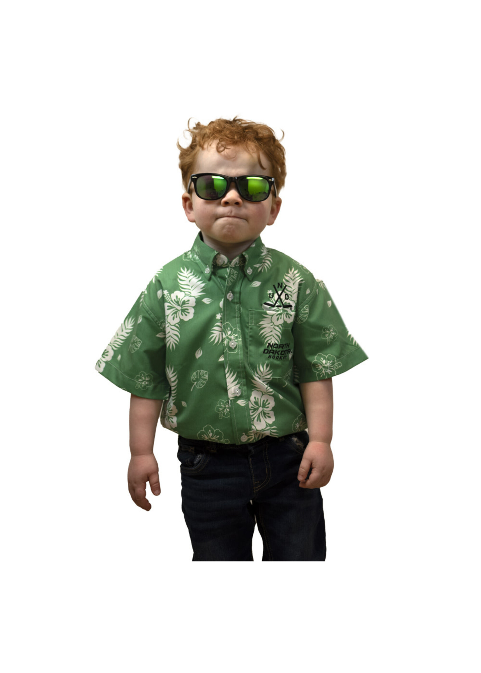 Kids Hawaiian Print Shirt