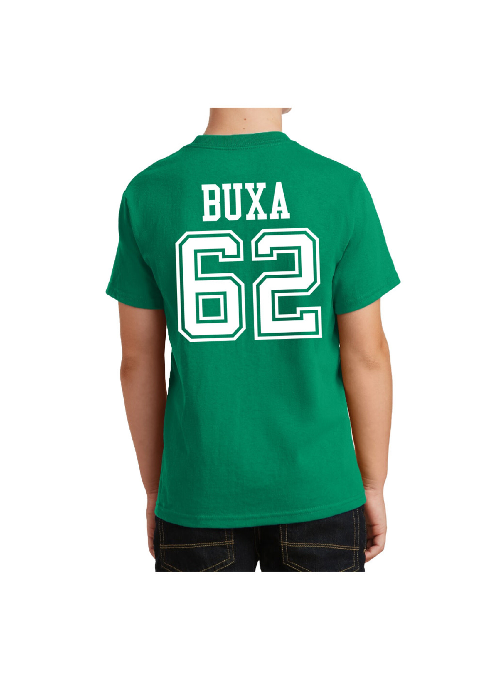 AHUNDYP #62 Ben Buxa North Dakota Football Youth Sport Tee