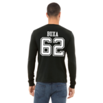 AHUNDYP #62 Ben Buxa North Dakota Football Sport Long Sleeve