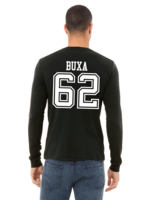 AHUNDYP #62 Ben Buxa North Dakota Football Sport Long Sleeve