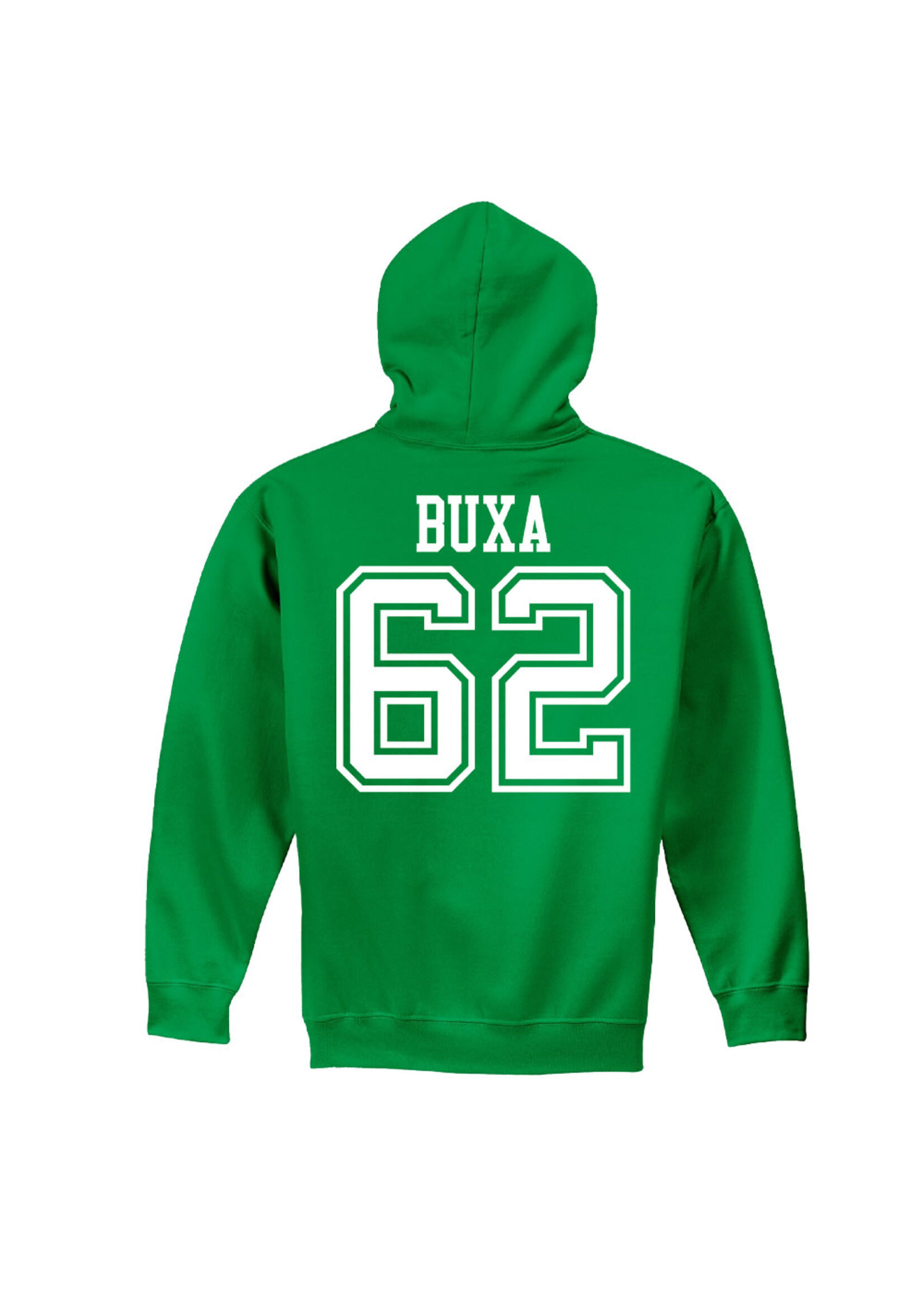 AHUNDYP #62 Ben Buxa North Dakota Football Sport Hood