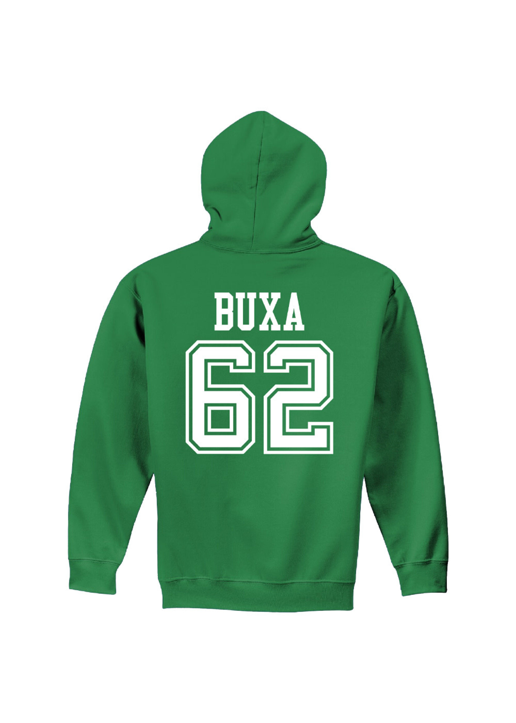 AHUNDYP #62 Ben Buxa North Dakota Football Youth Sport Hood