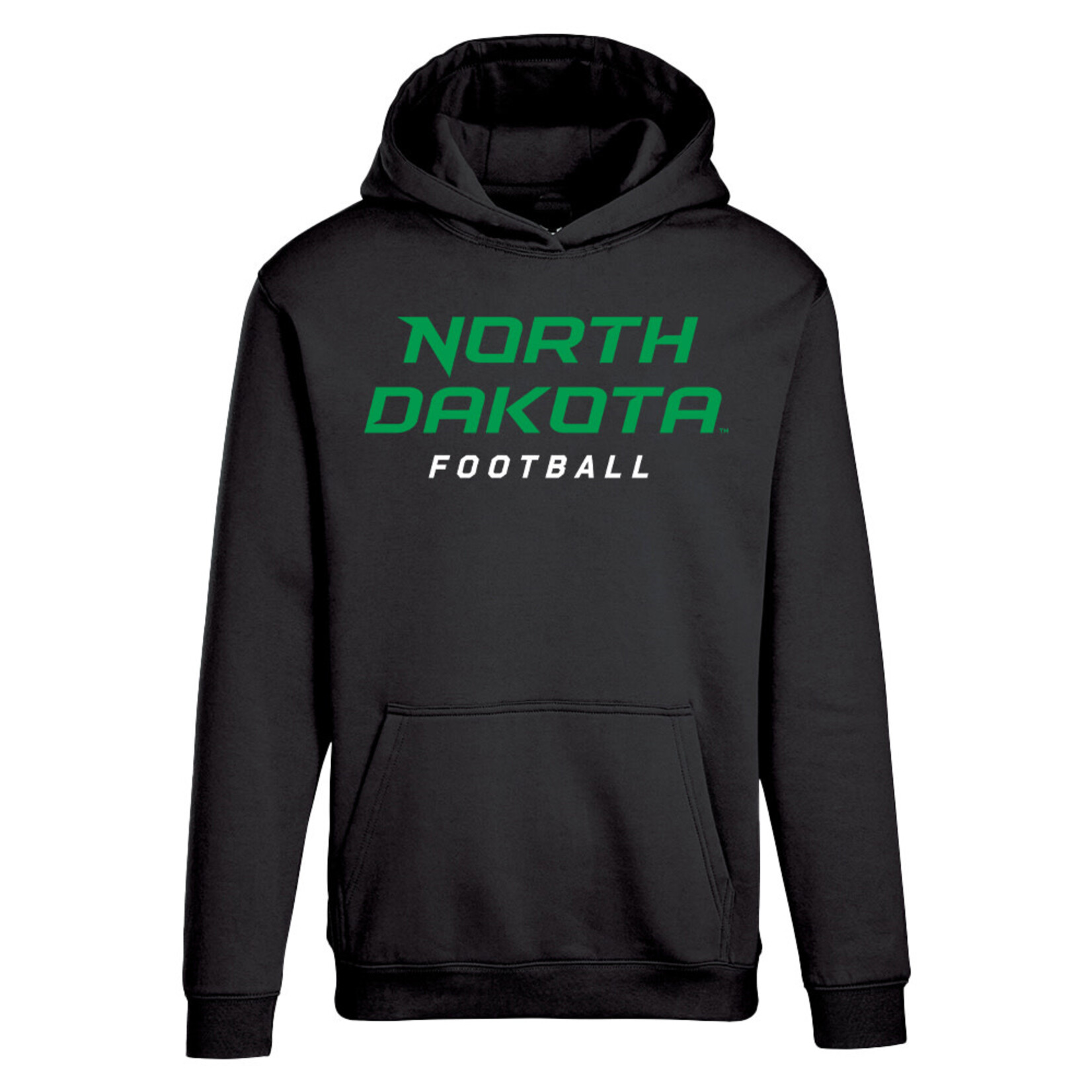 AHUNDYP #62 Ben Buxa North Dakota Football Youth Sport Hood