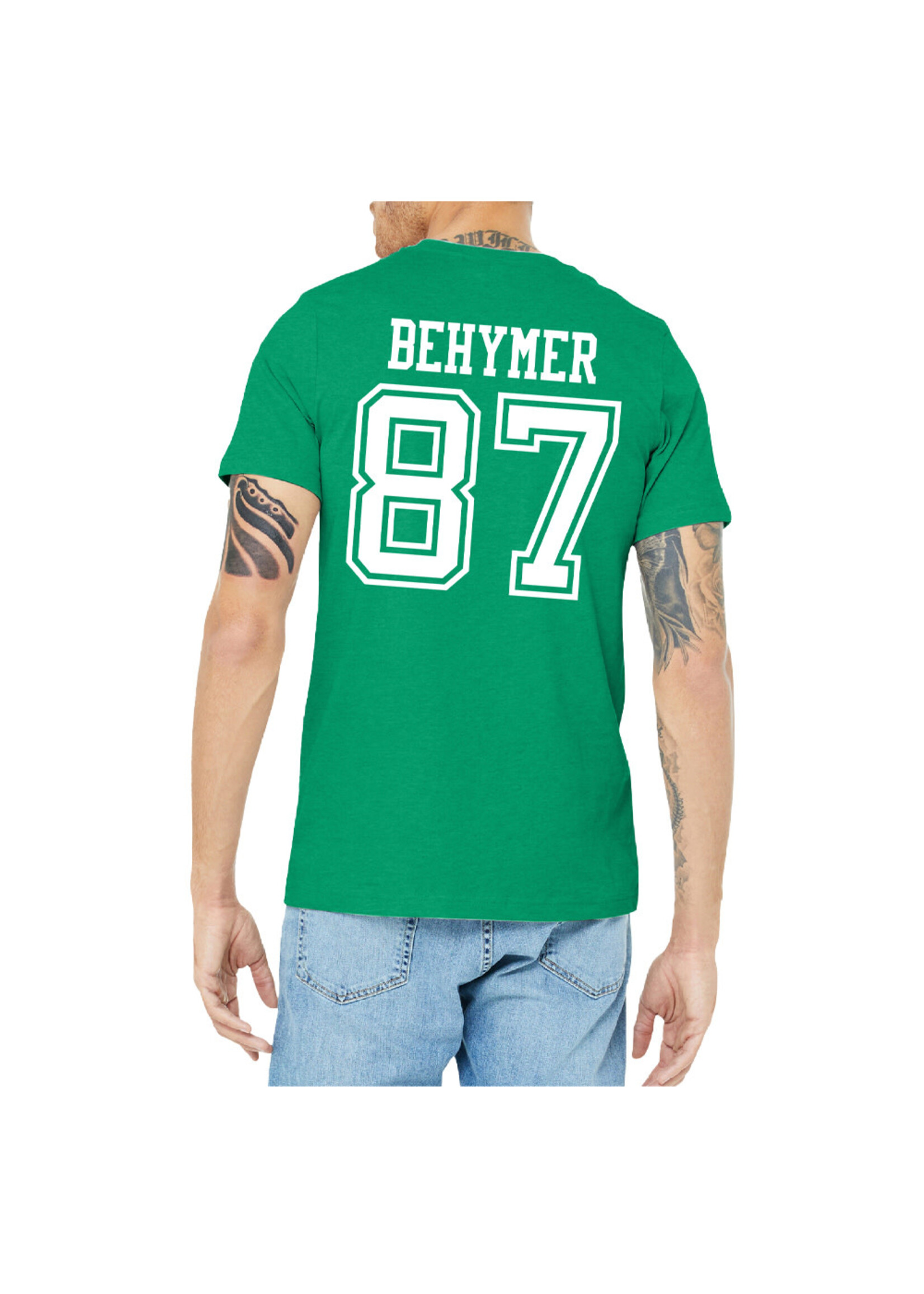AHUNDYP #87 Aidan Behymer North Dakota Football Sport Tee