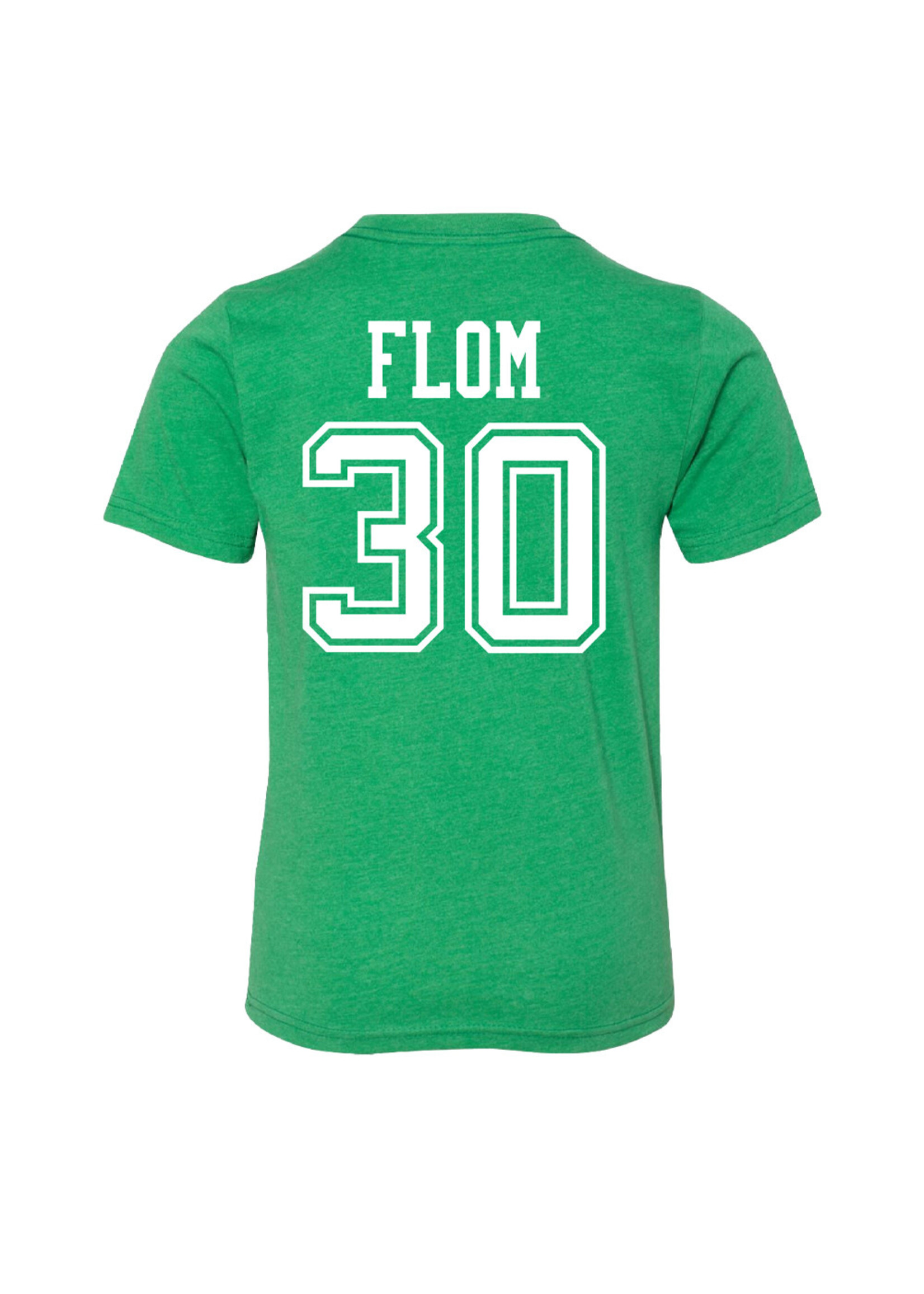 AHUNDYP #30 Hudson Flom North Dakota Football Youth Sport Tee