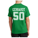 AHUNDYP #50 Riley Gerhardt North Dakota Football Youth Sport Tee