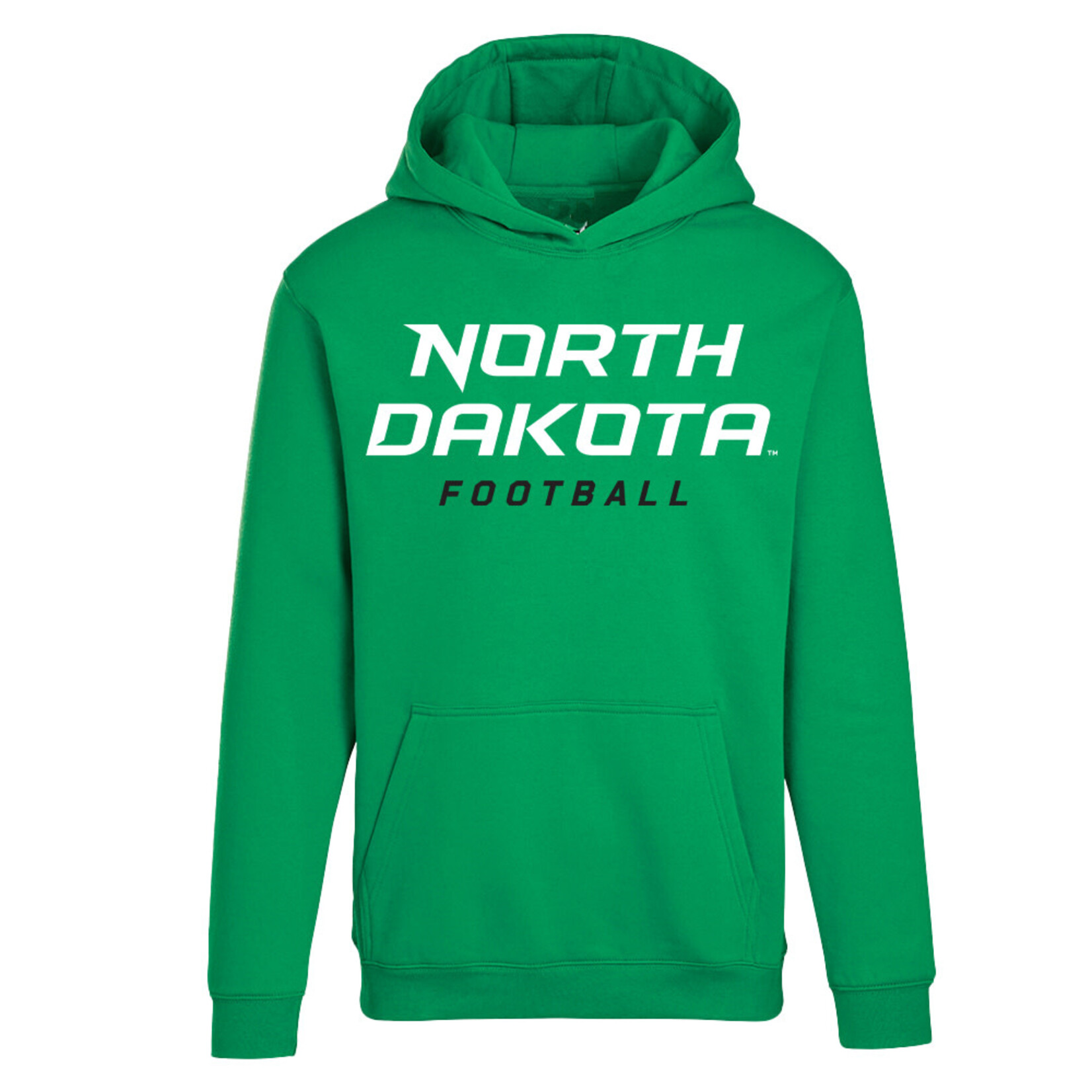 AHUNDYP #50 Riley Gerhardt North Dakota Football Youth Sport Hood