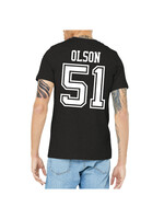 AHUNDYP #51 Caleb Olson North Dakota Football Sport Tee