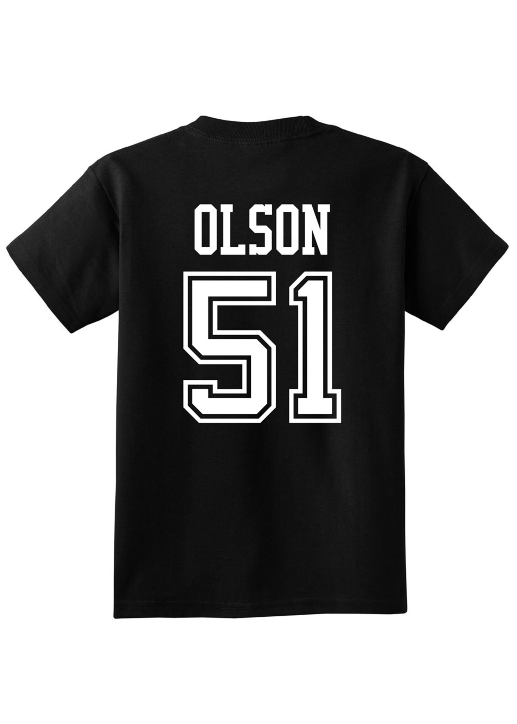 AHUNDYP #51 Caleb Olson North Dakota Football Youth Sport Tee