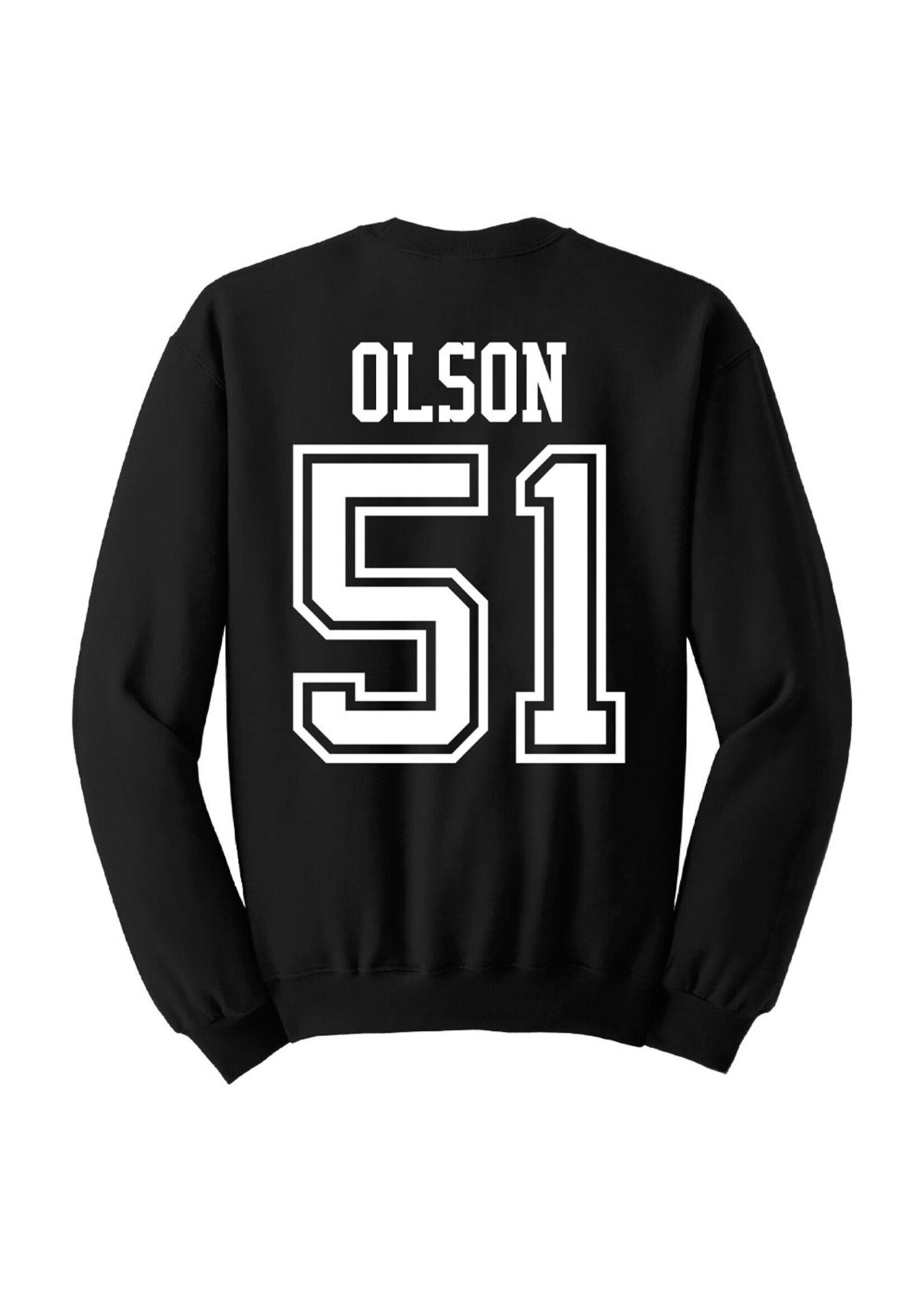 AHUNDYP #51 Caleb Olson North Dakota Football Sport Crew