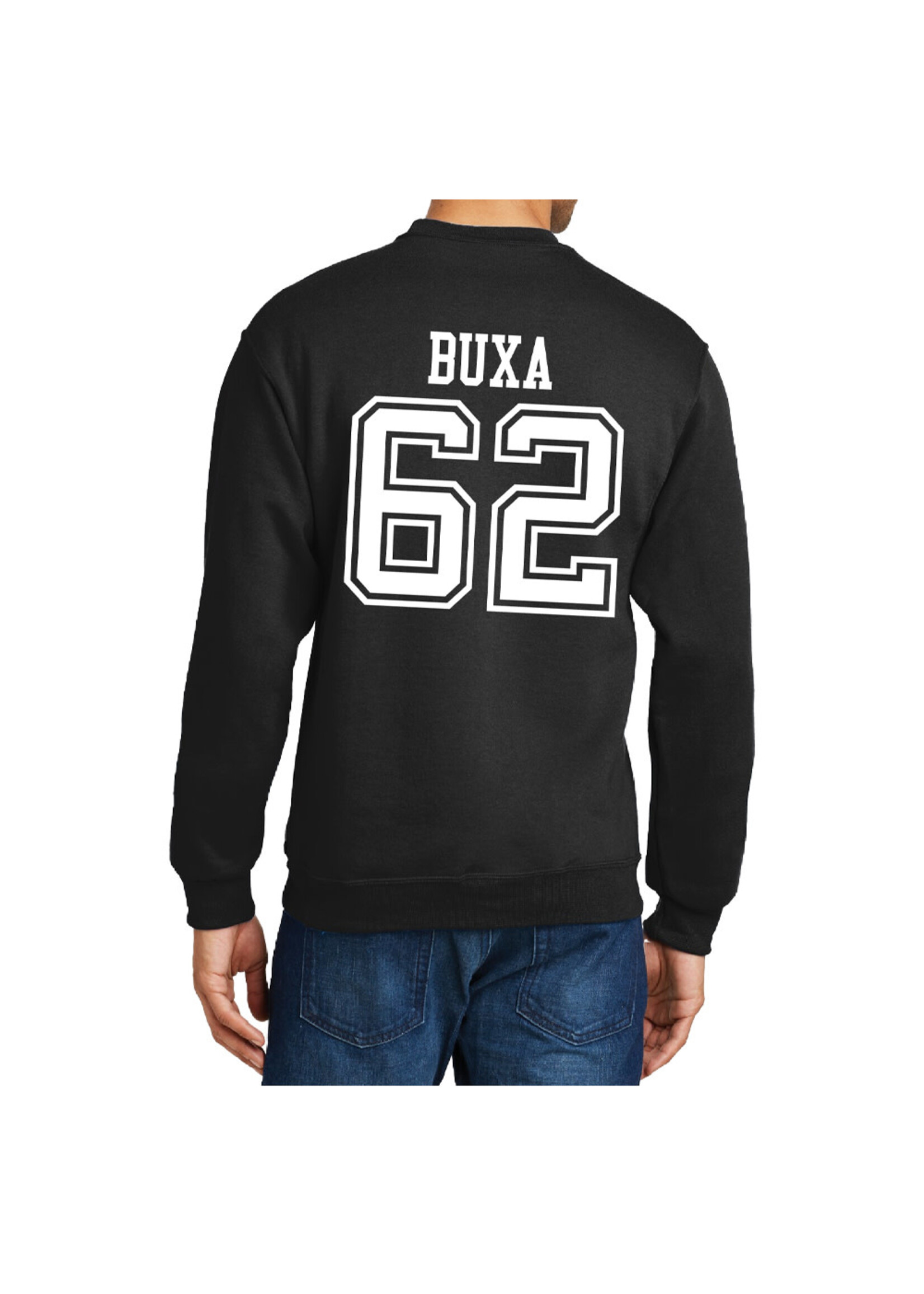 AHUNDYP #62 Ben Buxa North Dakota Football Sport Crew