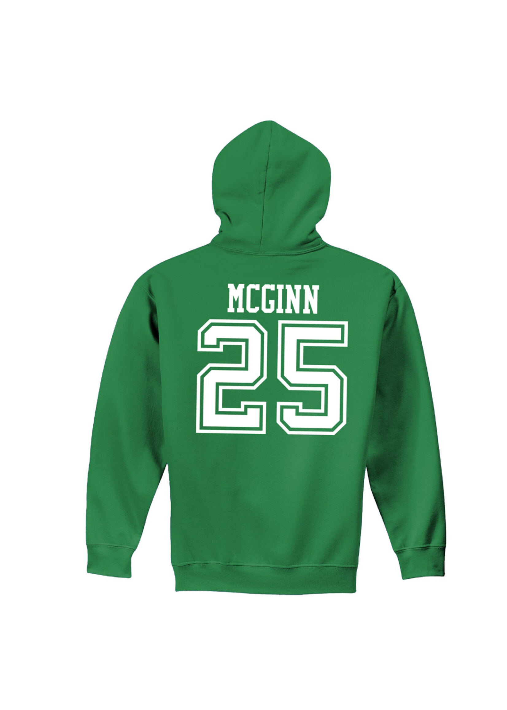 AHUNDYP #25 Athena McGinn North Dakota Soccer Sport Adult Hood