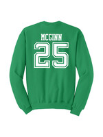 AHUNDYP #25 Athena McGinn North Dakota Soccer Sport Adult Crew